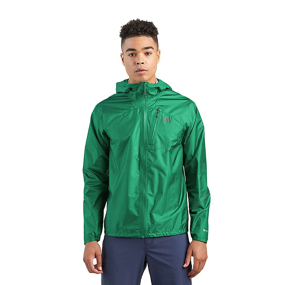 Helium Rain Jacket - Green