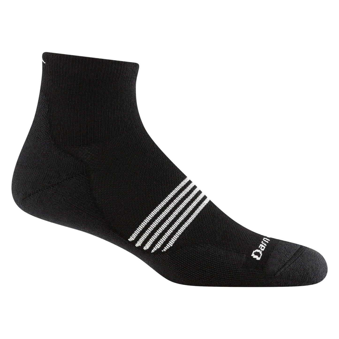 Darn Tough Men's Element Quarter Lightweight With Cushion - Black