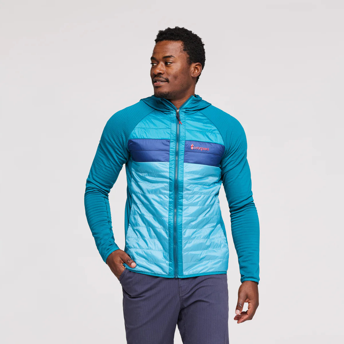 Capa Hybrid Insulated Hooded Jacket
