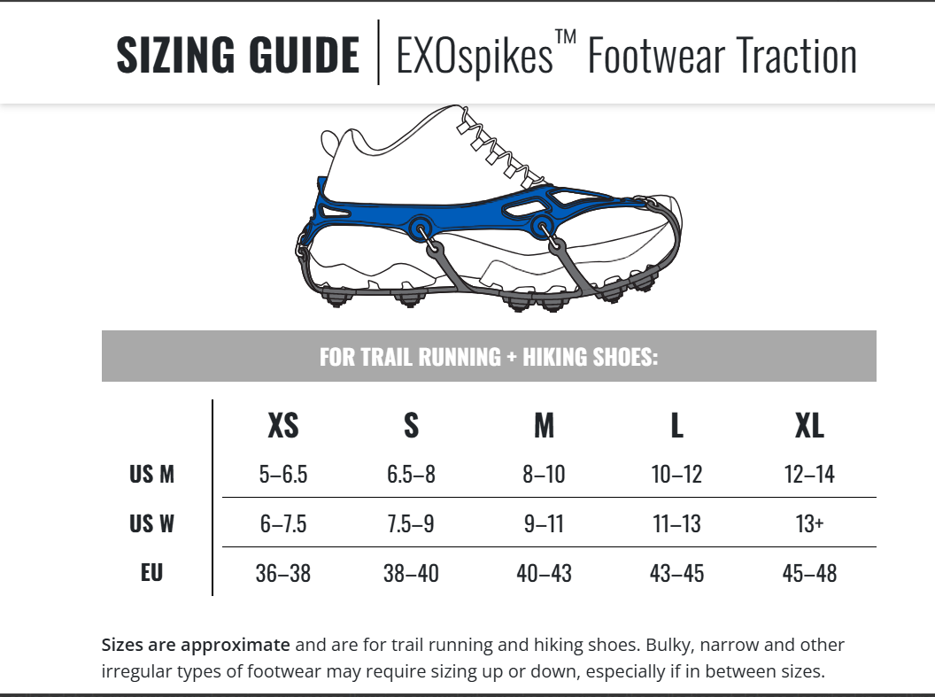 EXOspikes Footwear Traction