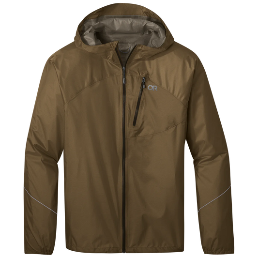 Outdoor Research Men's Helium Rain Jacket - Coyote