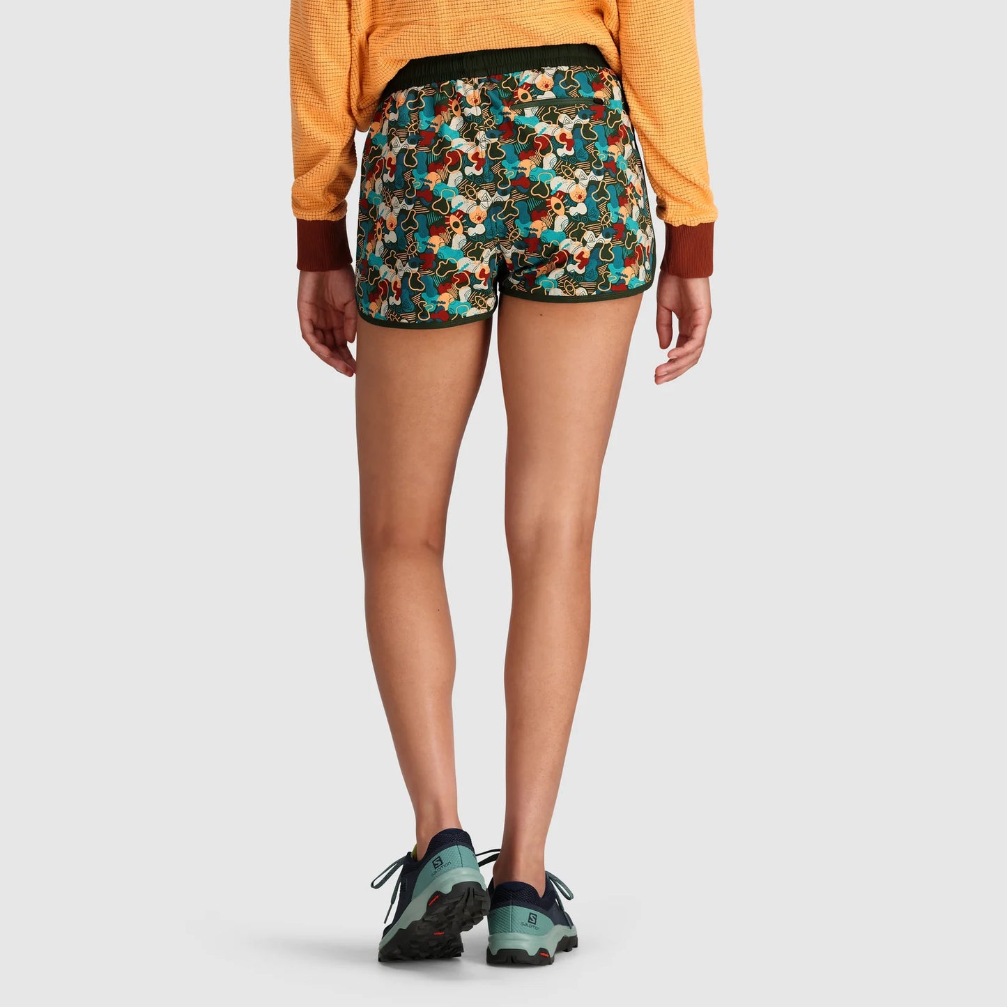 Outdoor Research Women's Zendo Printed Multi Shorts - Tropical Shapes