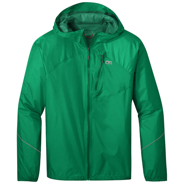 Helium Rain Jacket - Green