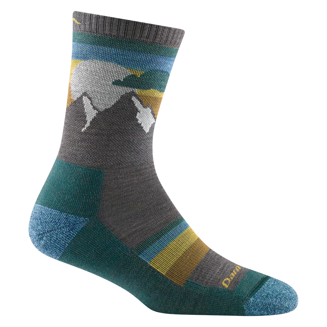 Darn Tough Women's Sunset Ledge Micro Crew Lightweight Hiking Socks