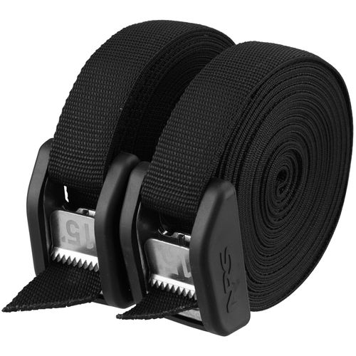 NRS Buckle Bumper Straps - Black 15"