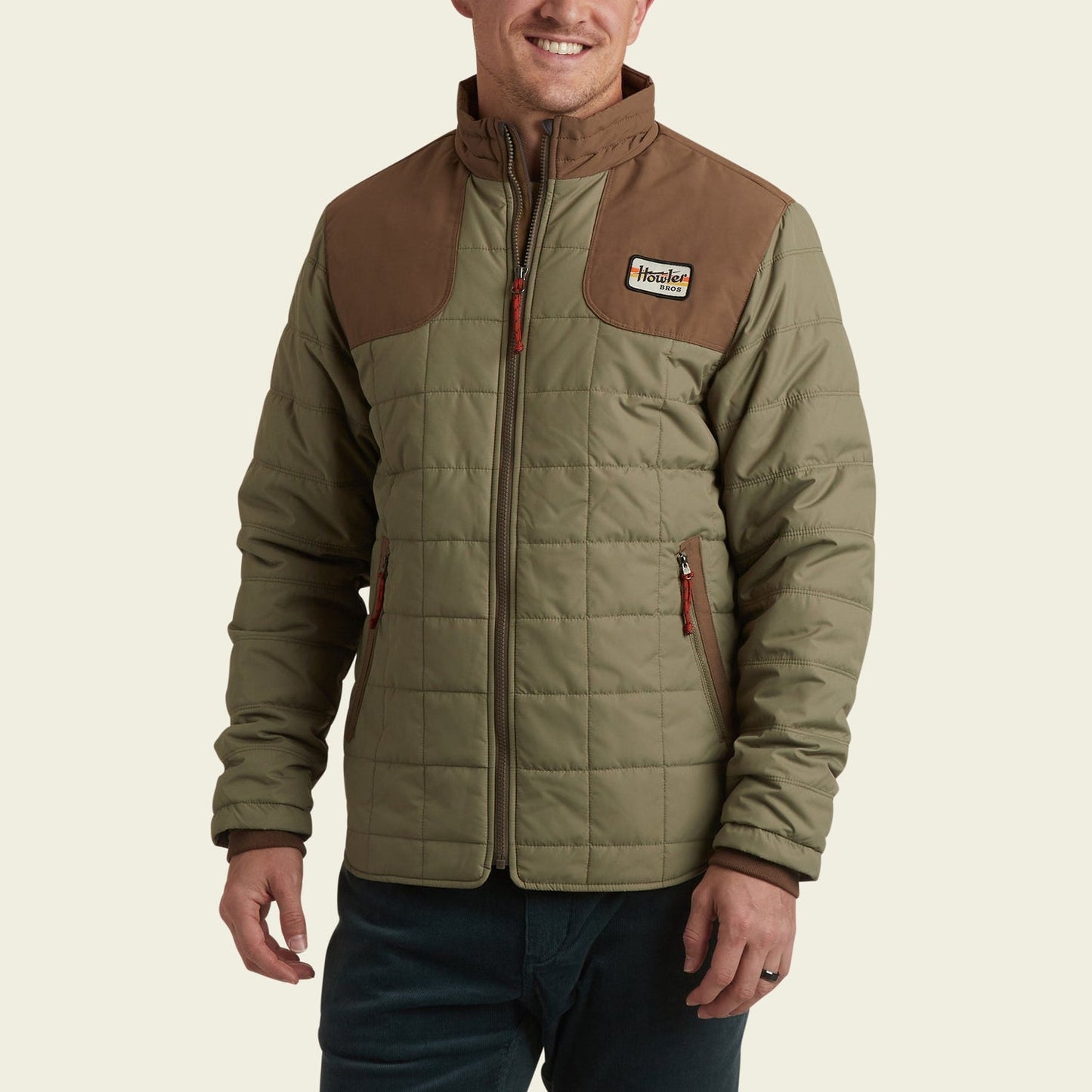 Howler Brothers Merlin Jacket - Mountain Green / Teak