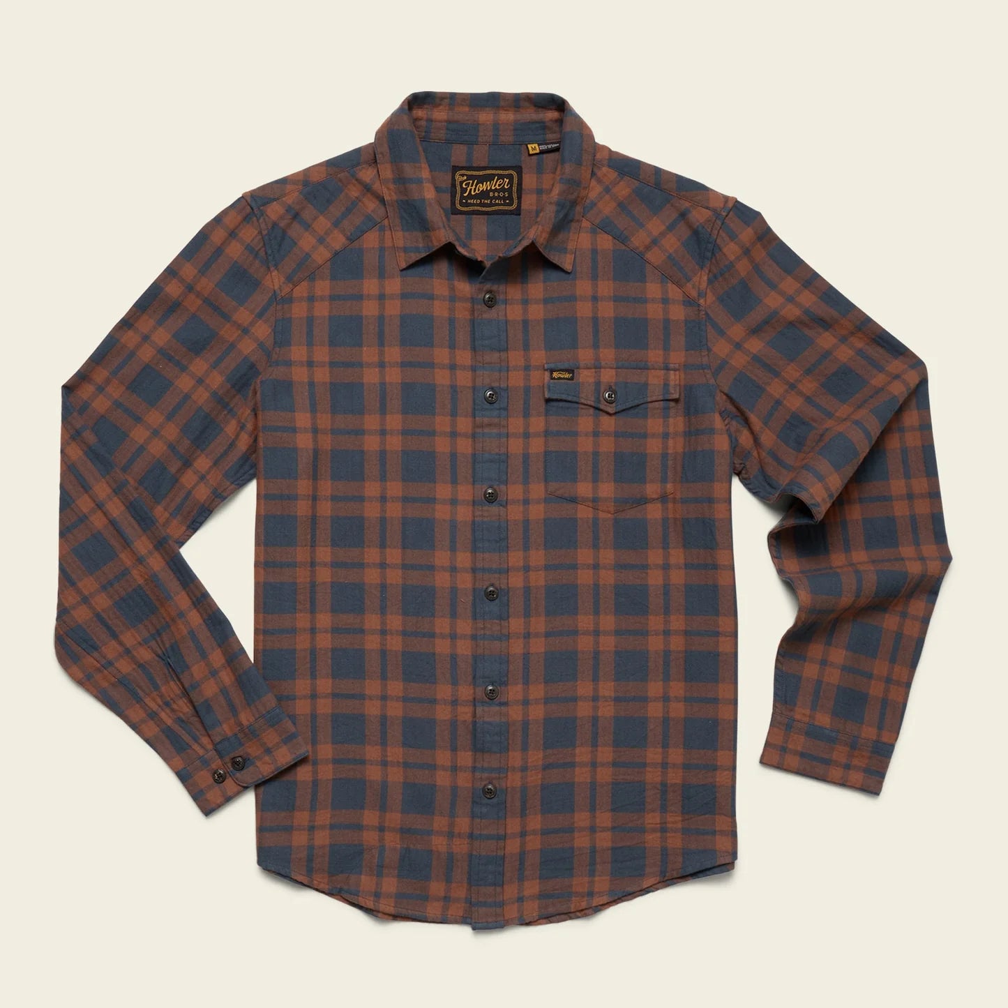 Howler Brothers La Grange Lightweight Flannel - Cohen Plaid : Stargazer