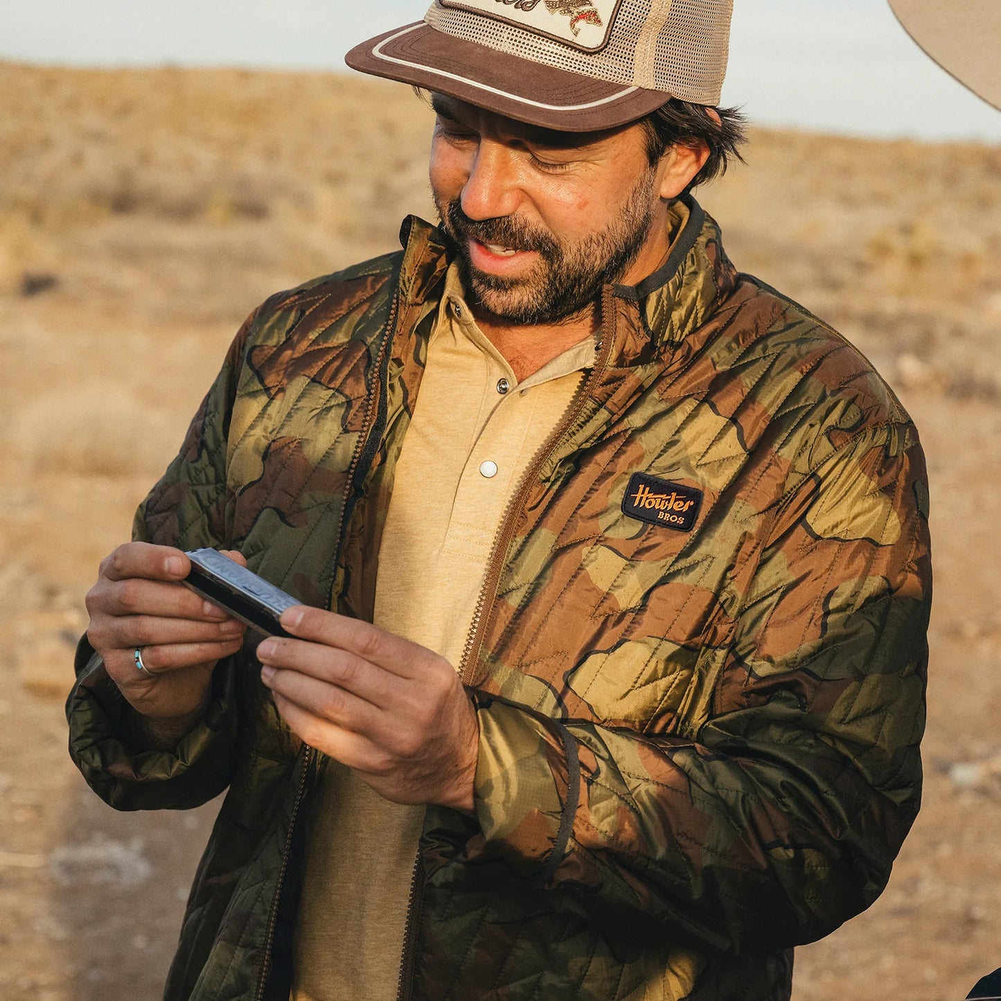 Howler Brothers Voltage Quilted Jacket - Mimetico : Fatigue