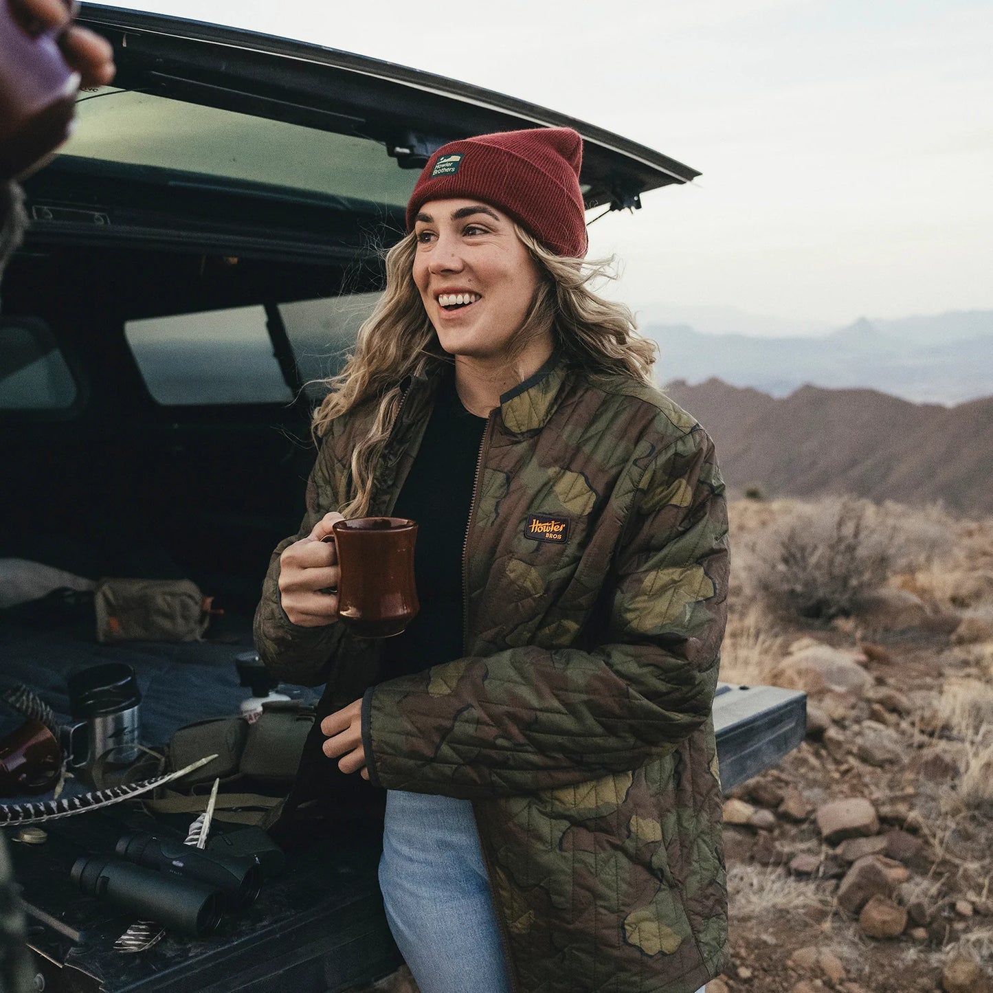Howler Brothers Voltage Quilted Jacket - Mimetico : Fatigue