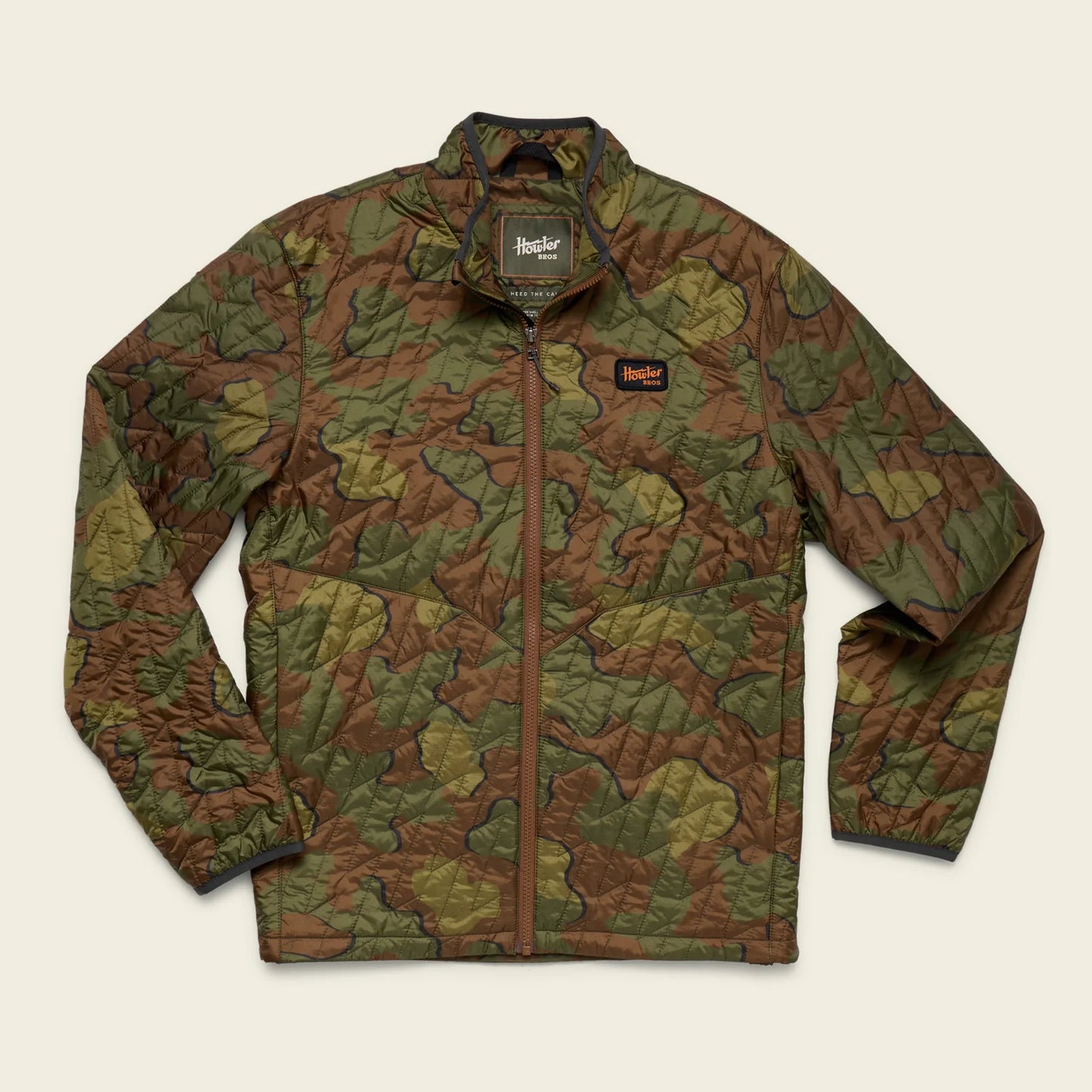 Howler Brothers Voltage Quilted Jacket - Mimetico : Fatigue