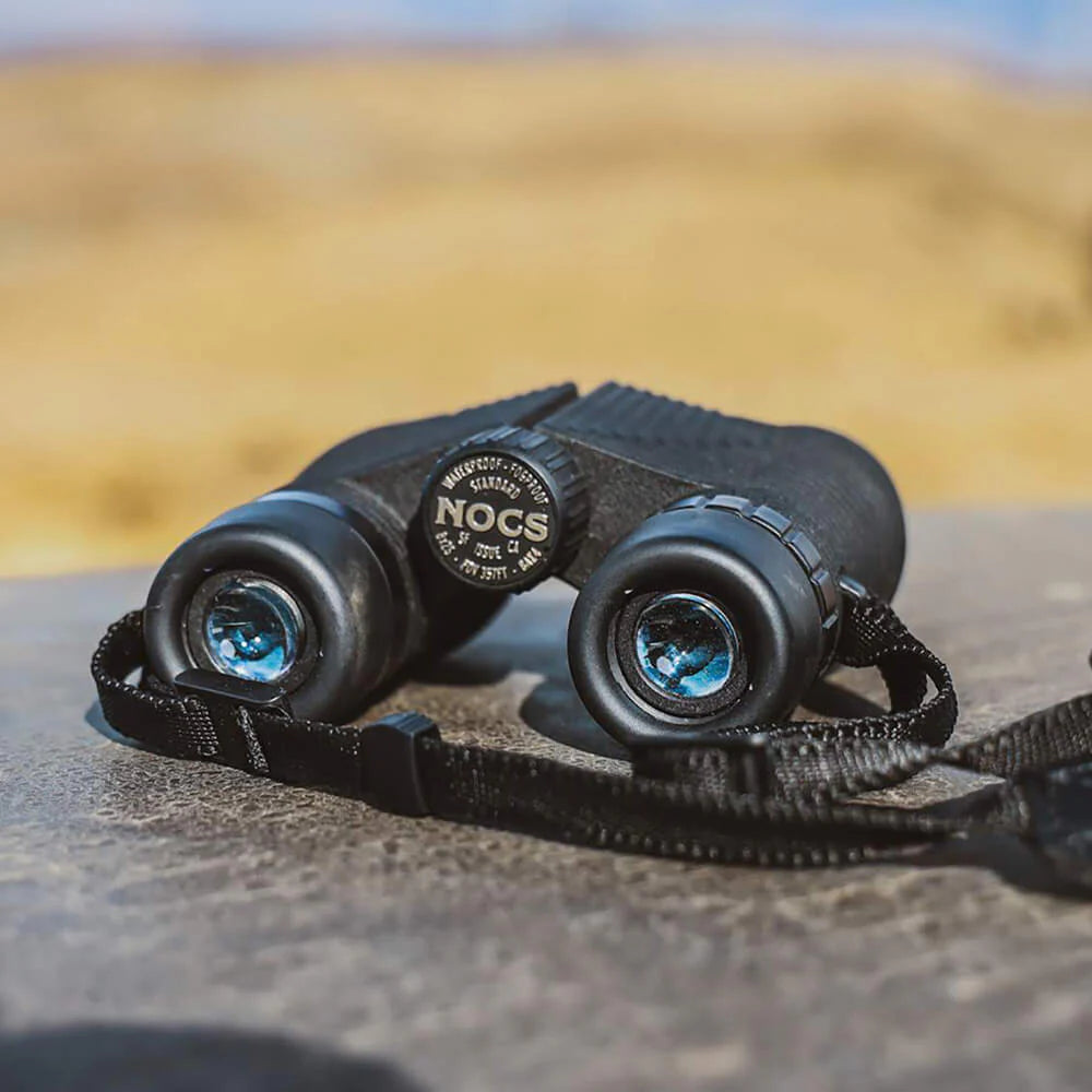 Nocs Provisions Standard Issue 8X Waterproof Binoculars - Obsidian