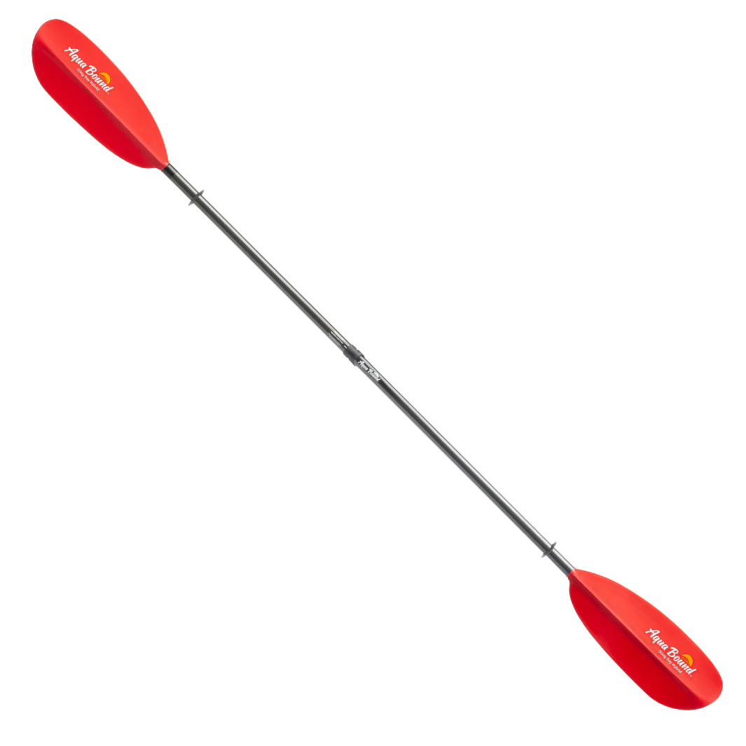 Aqua Bound Sting Ray Hybrid 2-Piece Versa-Lok™ Kayak Paddle - 230-245 - Red