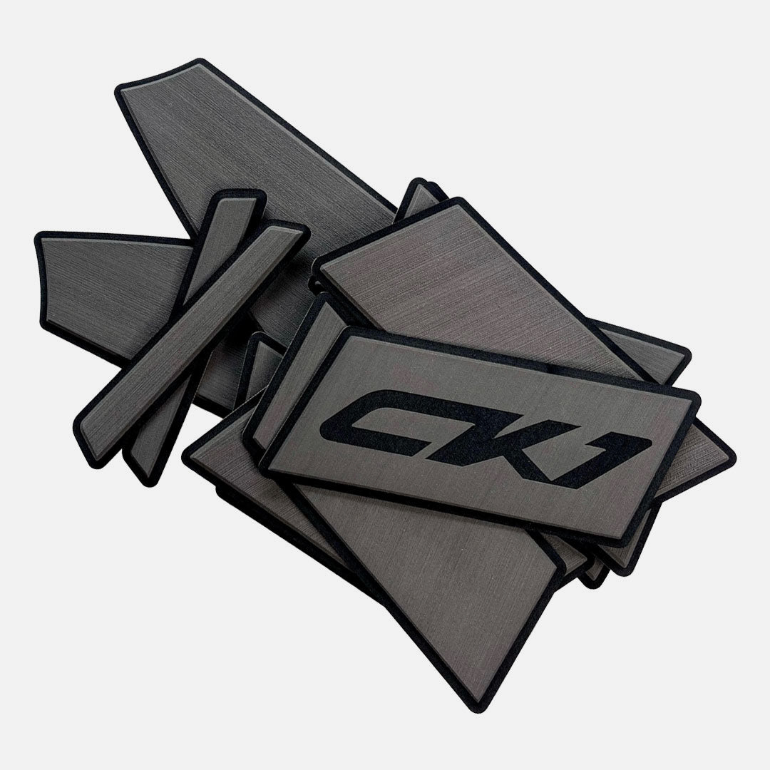 Crescent Kayaks Pad Kit CK1 Venture - Charcoal Cockcpit