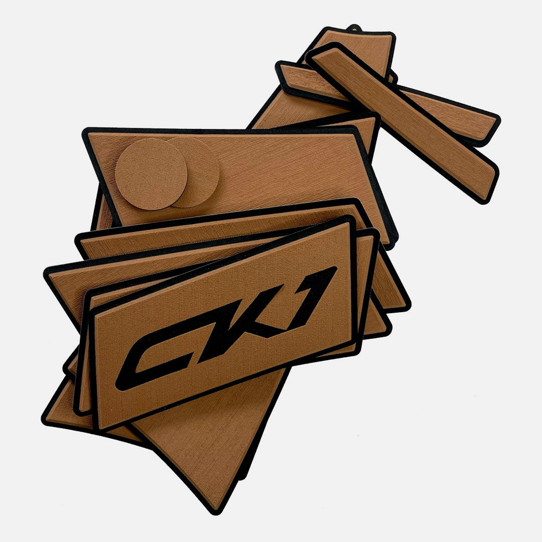 Crescent Kayaks Pad Kit CK1 Venture - Teak Bow