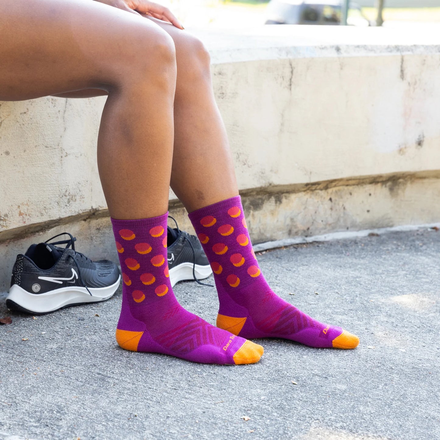 Women's Circuit Micro Crew Ultra-Lightweight Running Sock - Clover