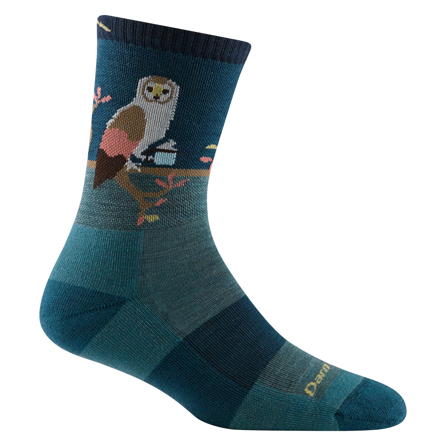 Women's Critter Club Micro Crew Lightweight Hiking Sock - Teal