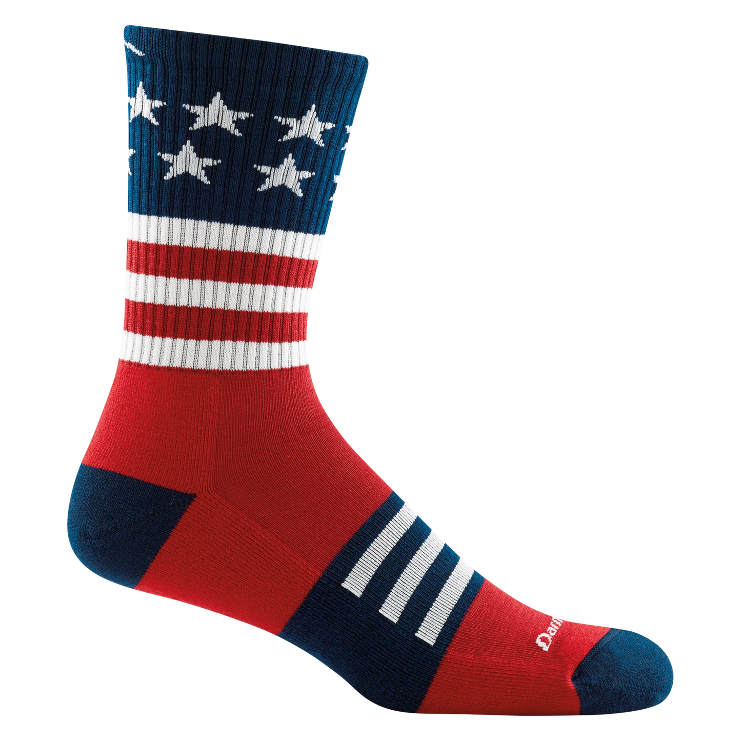 Men's Captain Stripe Micro Crew Lightweight Hiking Sock