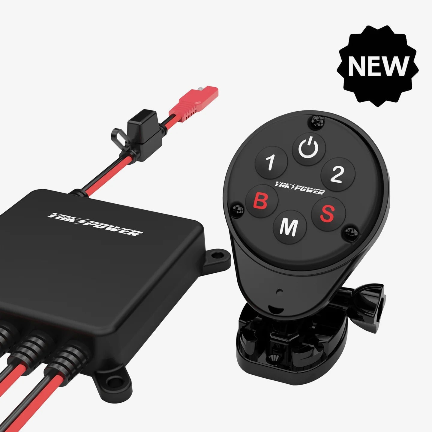 Yak-Power Wireless 5 Circuit Digital Switcher with Integrated Bluetooth