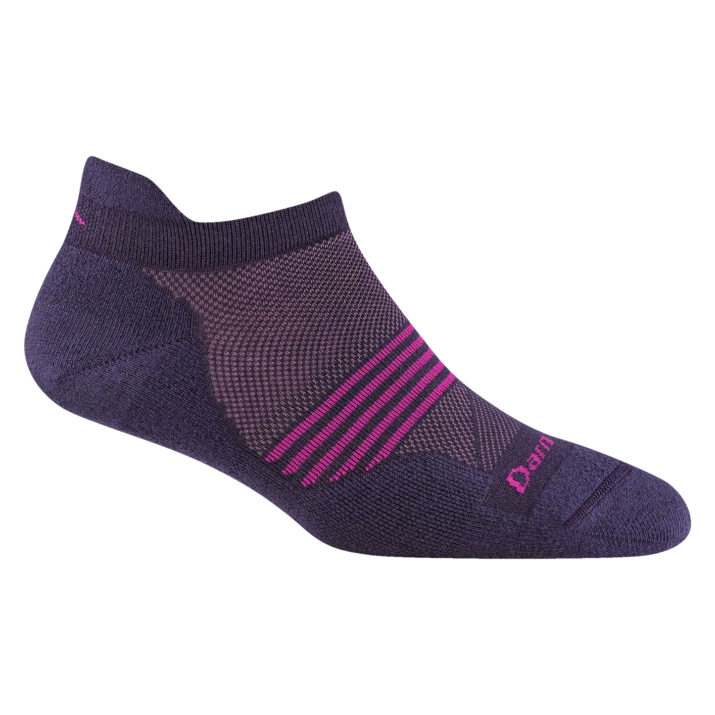 Darn Tough Women's Element No Show Tab Lightweight With Cushion - Blackberry