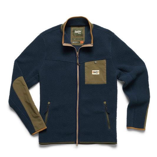 Howler Brothers Men's Chisos Fleece Jacket - Station Blue