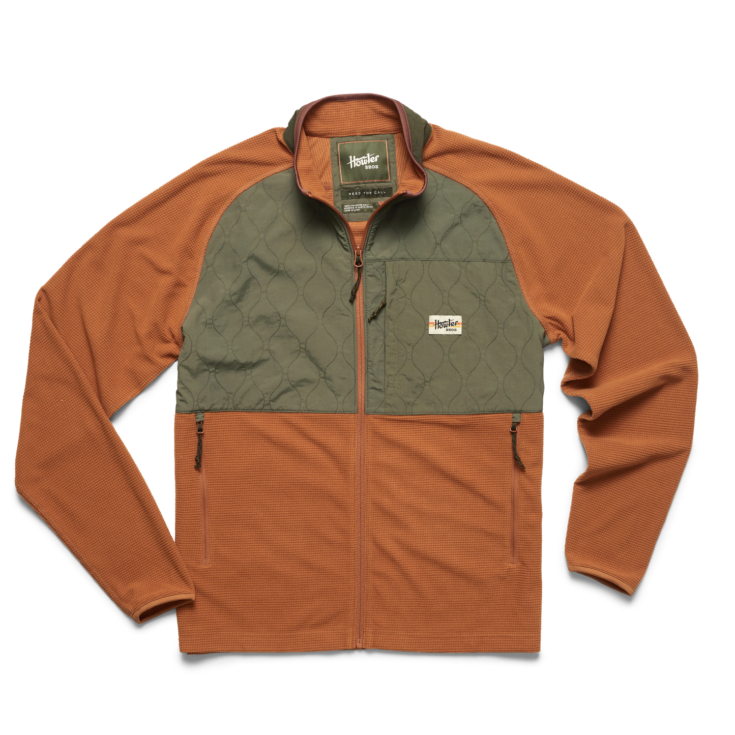 Howler Brothers Men's Talisman Fleece Jacket - Adobe