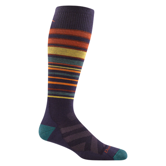 Darn Tough Men's Snowpack Otc Midweight With Cushion - Blackberry