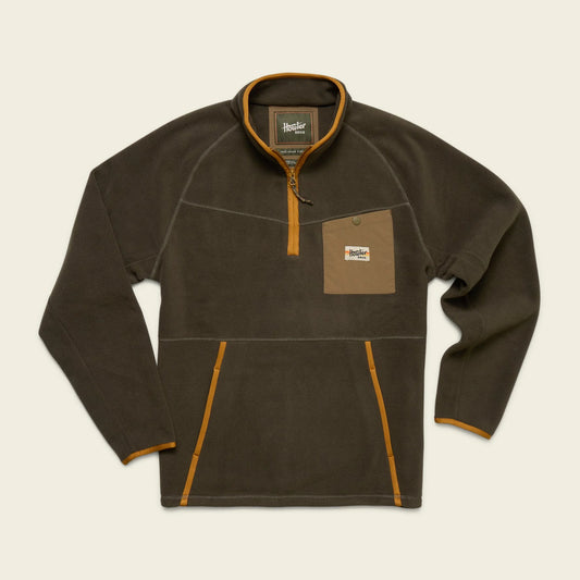 Howler Brothers Free Range Fleece Pullover - Army