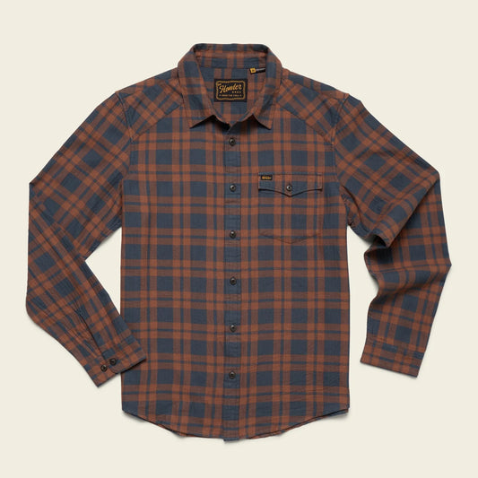 Howler Brothers La Grange Lightweight Flannel - Cohen Plaid : Stargazer