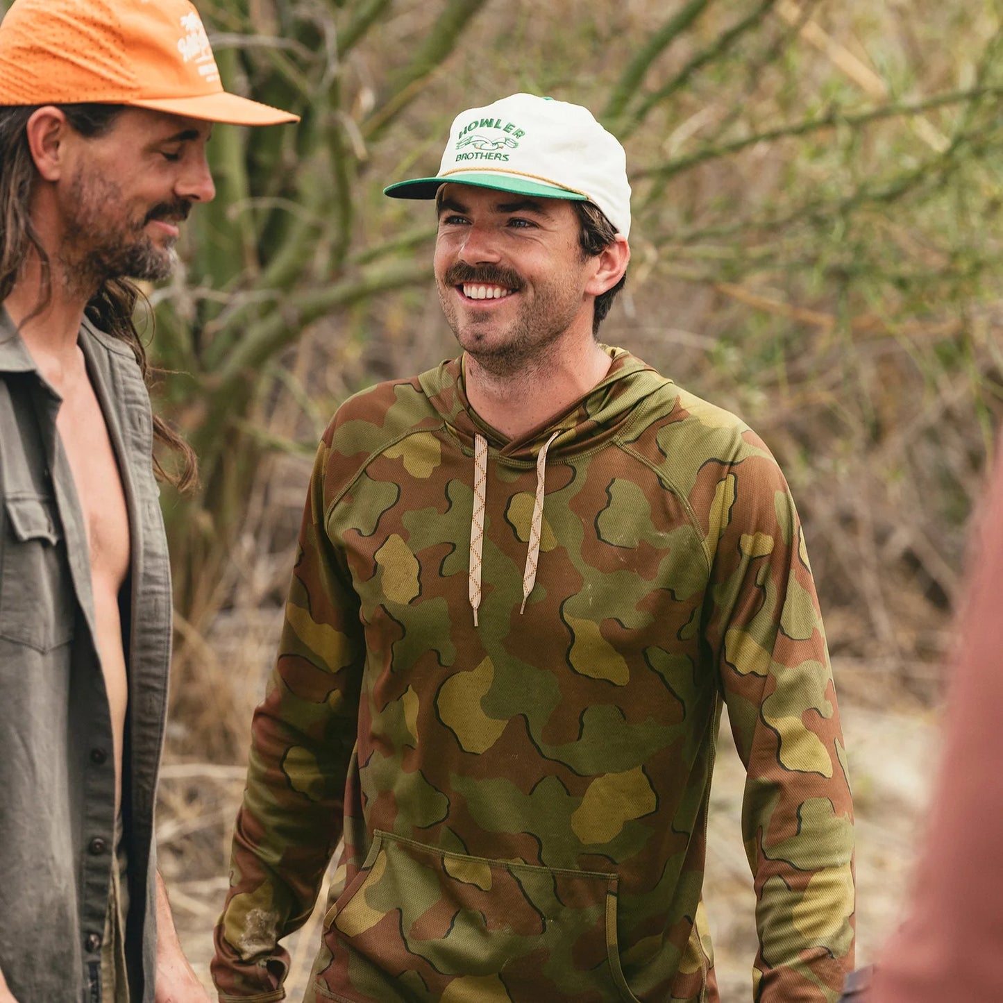 Howler Brothers Loggerhead Hoodie - Mimetico : Fatigue