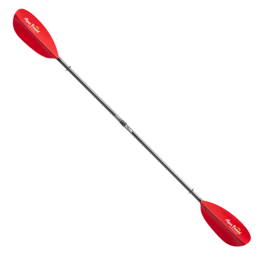 Aqua Bound Manta Ray Hybrid 4-Piece Versa-Lok™ Kayak Paddle - 200-215 - Red