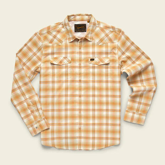 Howler Brothers Men's H Bar B Tech Longsleeve - Leon Plaid Home Team