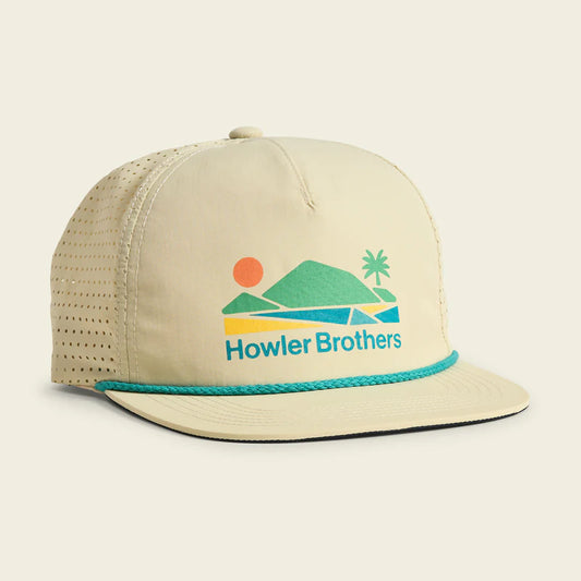 Howler Brothers Hats - Aperture Tech Strapback - Bahía de Howler : Stone
