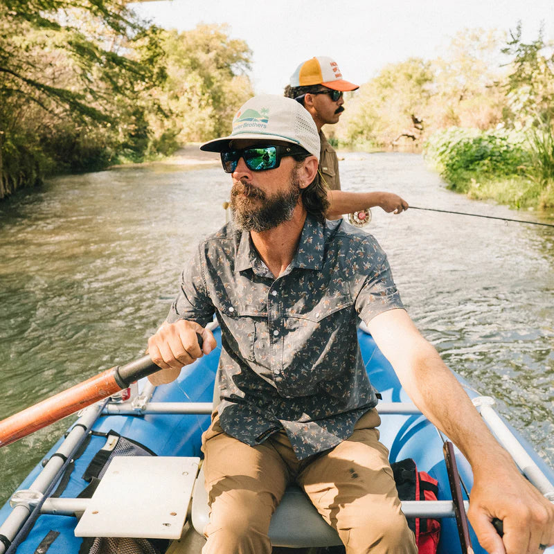 Howler Brothers Hats - Aperture Tech Strapback - Bahía de Howler : Stone