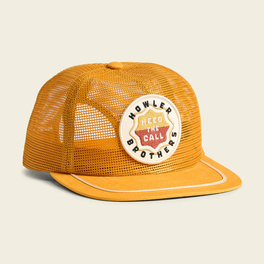 Howler Brothers Hats - Unstructured Snapback - Farm Team : Gold