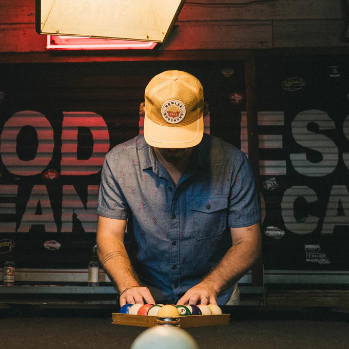 Howler Brothers Hats - Unstructured Snapback - Farm Team : Gold