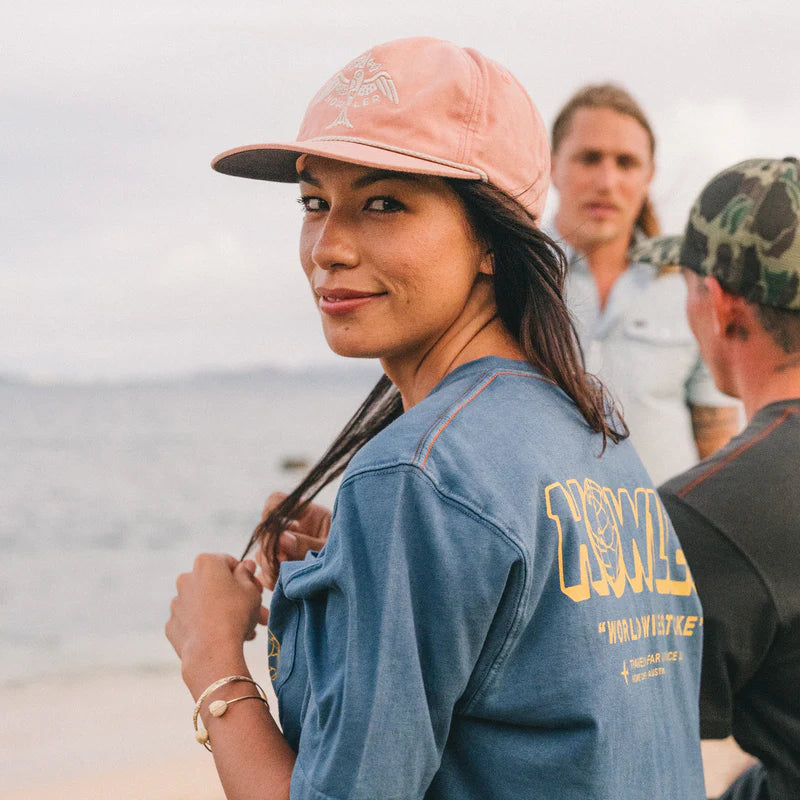 Howler Brothers Hats - Unstructured Snapback - Trout Bolt : Camo
