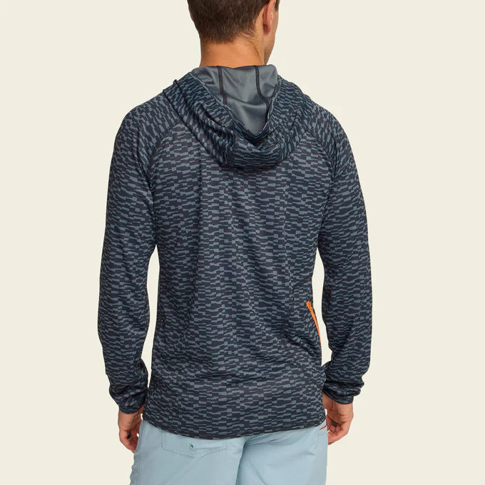 Howler Brothers Men's Loggerhead Hoodie - Canyon Distortion : Midnight
