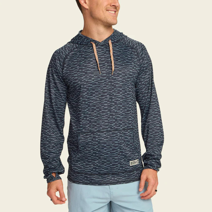 Howler Brothers Men's Loggerhead Hoodie - Canyon Distortion : Midnight