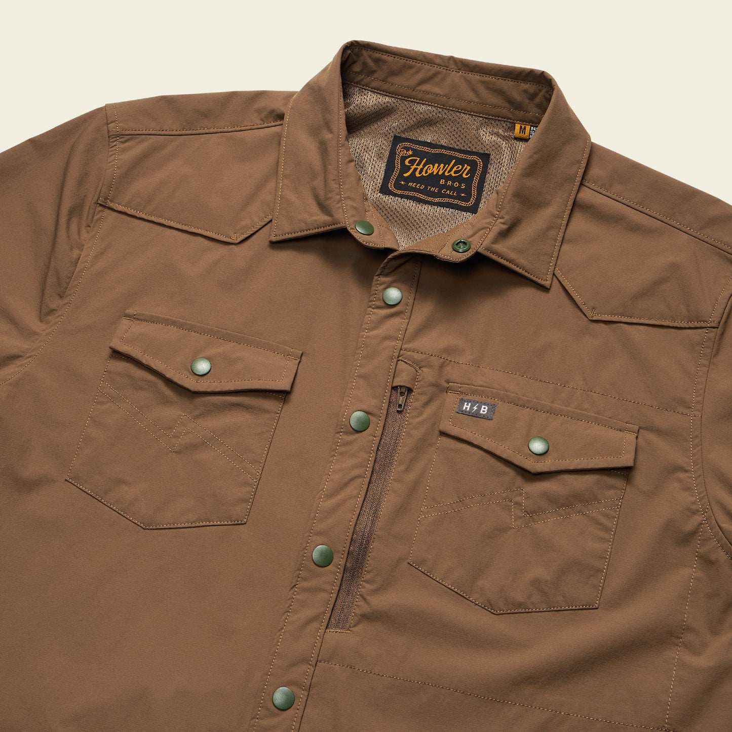 Howler Brothers Men's Emerger Tech Shirt - Teak