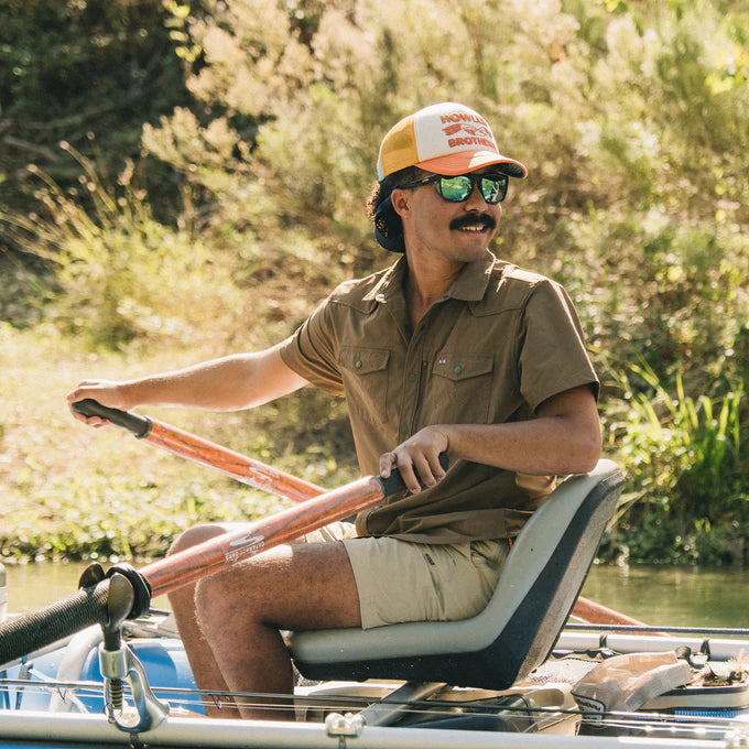 Howler Brothers Men's Emerger Tech Shirt - Teak