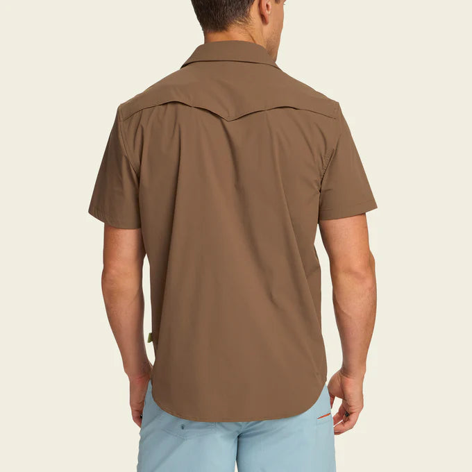 Howler Brothers Men's Emerger Tech Shirt - Teak