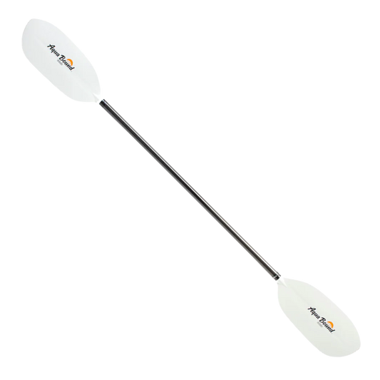 Aqua Bound Shred Hybrid 1-Piece Kayak Paddle - 196 - White