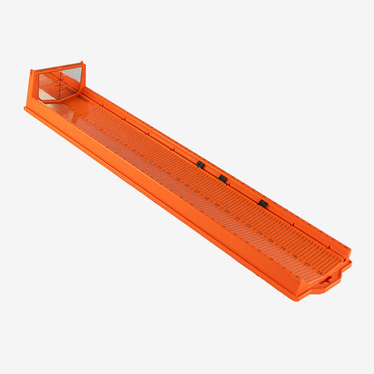 YakAttack LeaderBoard - 28" Measuring Board with Built-In Identifier Holders and Cull Tabs, Orange