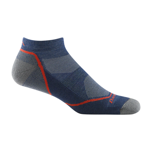 Darn Tough Men's Light Hiker No Show Lightweight Hiking Sock