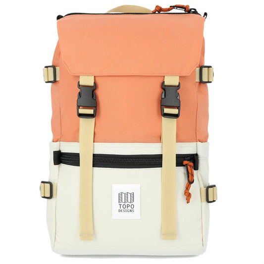 Topo Designs Rover Pack Classic - Bone White / Coral